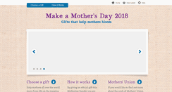 Desktop Screenshot of makeamothersday.org